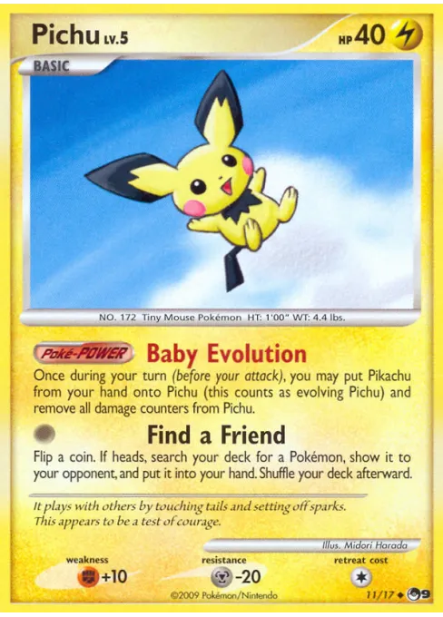 Pichu - Reverse Holo