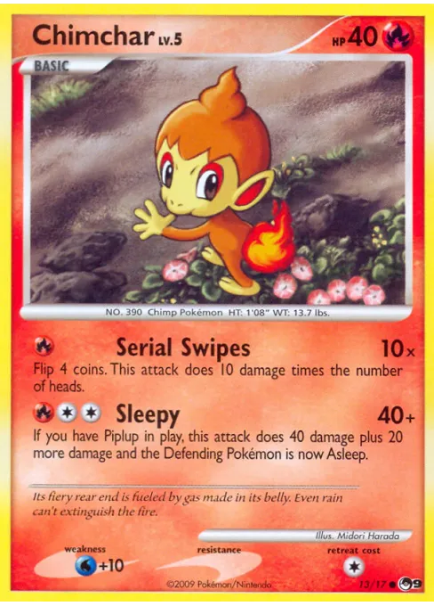 Chimchar - Reverse Holo
