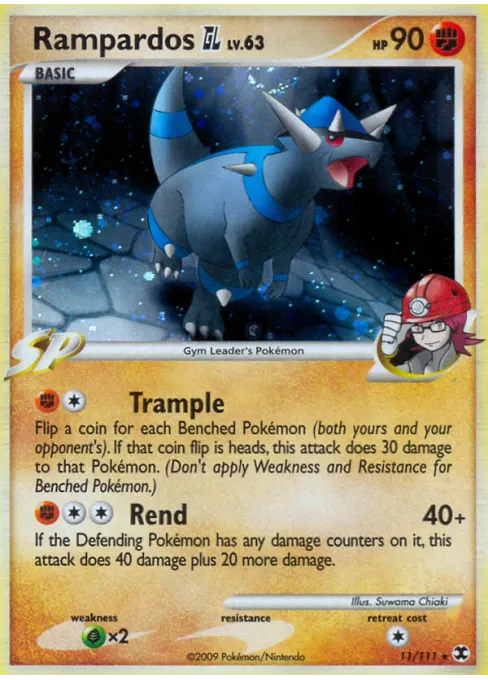 Rampardos GL - Reverse Holo
