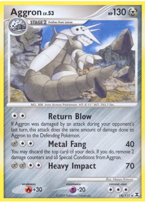 Aggron - Reverse Holo
