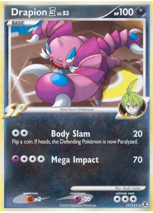 Drapion E4 - Reverse Holo