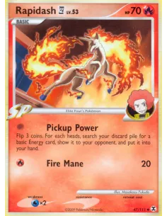 Rapidash E4 - Reverse Holo
