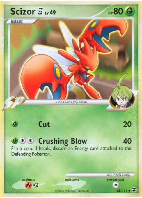 Scizor E4 - Reverse Holo