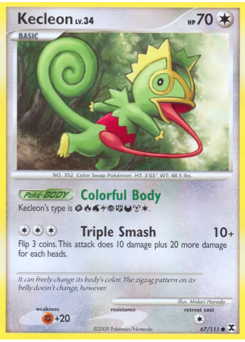 Kecleon - Reverse Holo