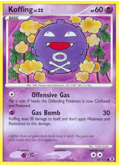 Koffing - Reverse Holo