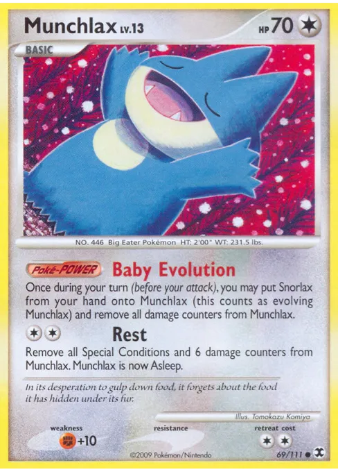 Munchlax - Reverse Holo