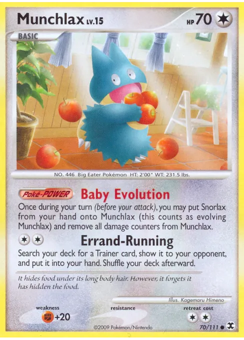 Munchlax - Reverse Holo