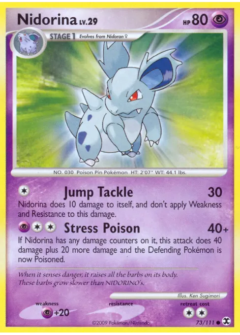 Nidorina - Reverse Holo