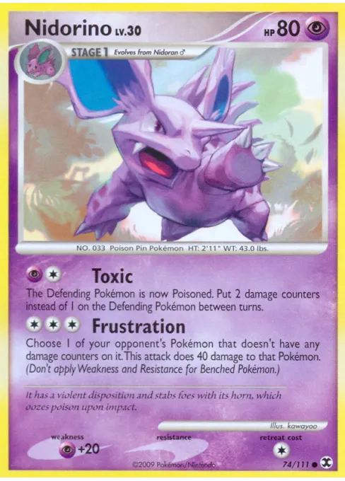 Nidorino - Reverse Holo