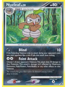 Nuzleaf - Reverse Holo