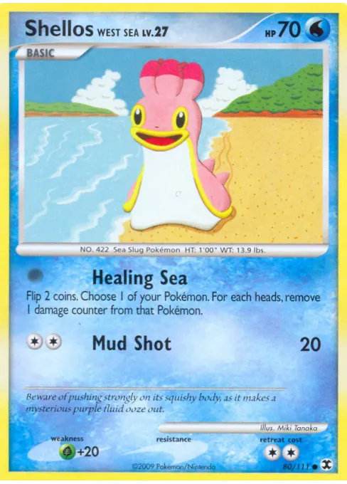 Shellos West Sea - Reverse Holo