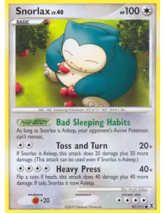 Snorlax - Reverse Holo