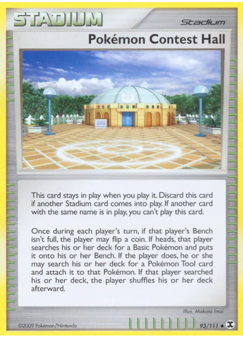 Pokémon Contest Hall - Reverse Holo