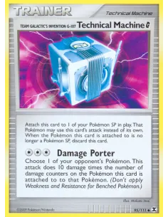 Team Galactic's Invention G-107 Technical Machine G - Reverse Holo