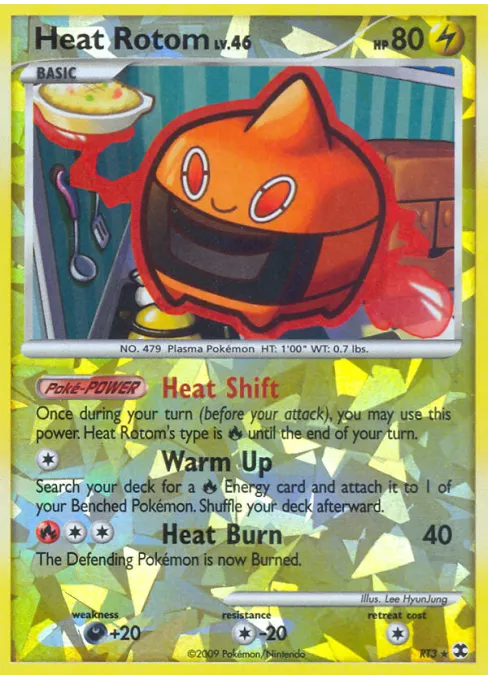 Heat Rotom - Reverse Holo