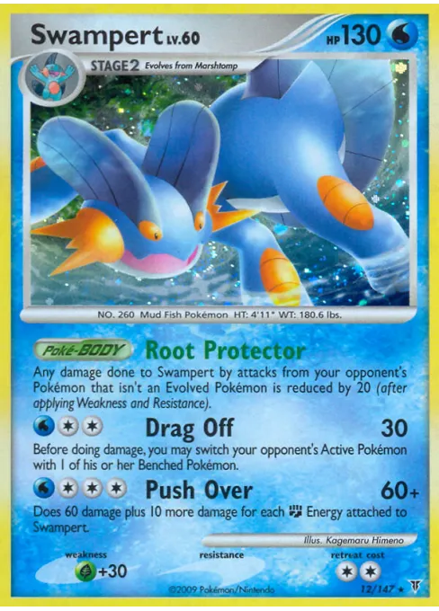Swampert - Reverse Holo