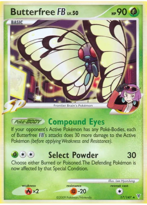 Butterfree FB - Reverse Holo
