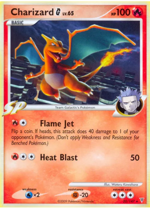 Charizard G - Reverse Holo