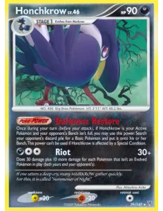Honchkrow - Reverse Holo