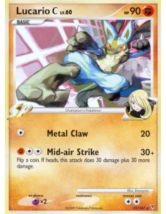 Lucario C - Reverse Holo