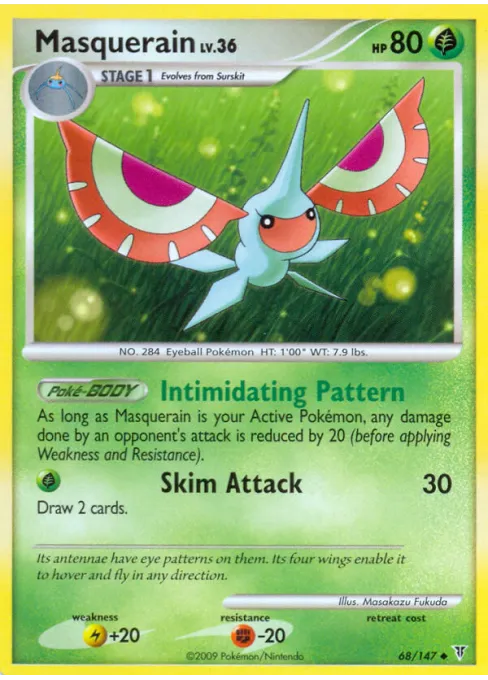 Masquerain - Reverse Holo