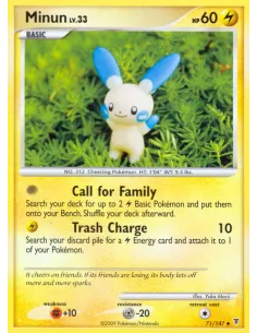 Minun - Reverse Holo