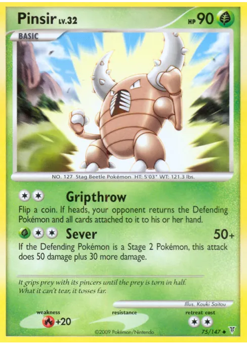 Pinsir - Reverse Holo