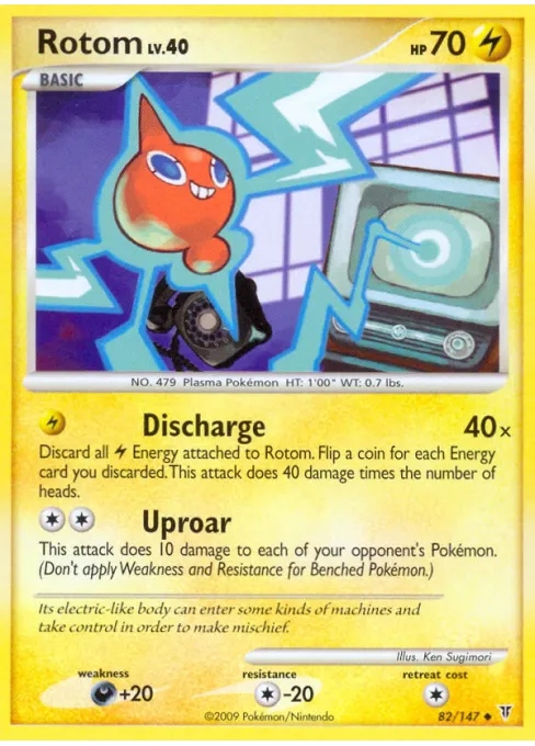Rotom - Reverse Holo