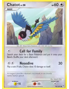 Chatot - Reverse Holo