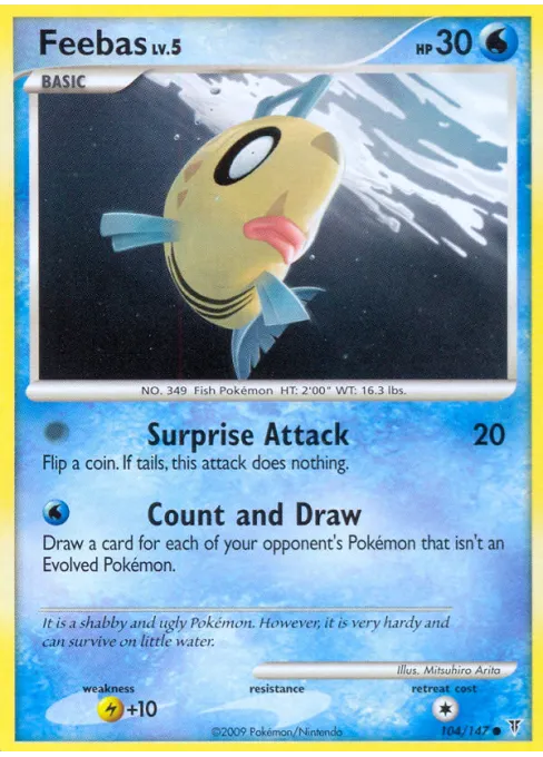 Feebas - Reverse Holo
