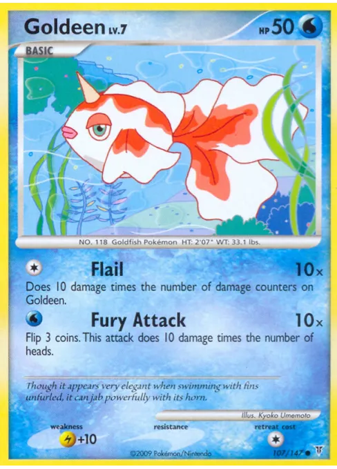 Goldeen - Reverse Holo