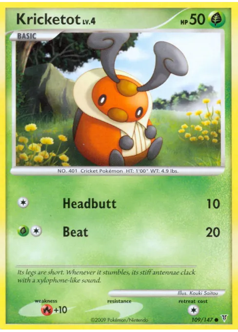 Kricketot - Reverse Holo