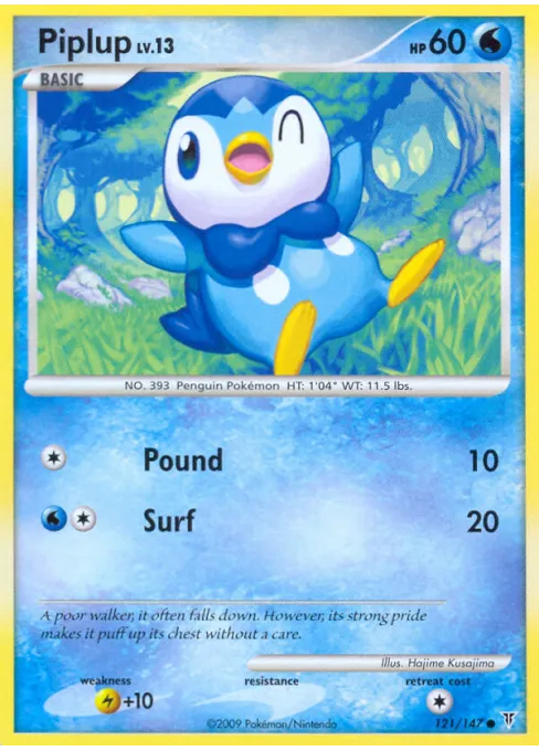 Piplup - Reverse Holo