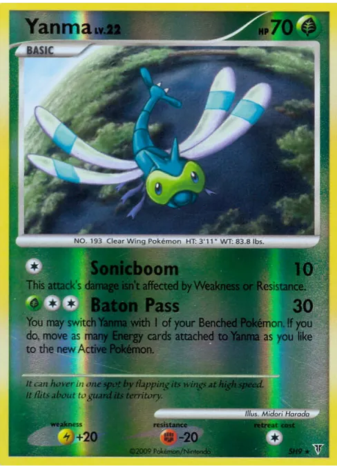 Yanma - Reverse Holo