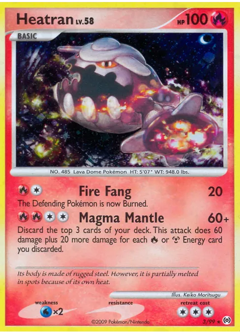 Heatran - Reverse Holo