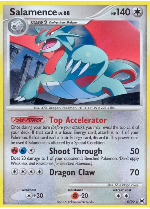 Salamence - Reverse Holo