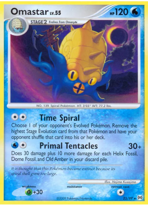 Omastar - Reverse Holo