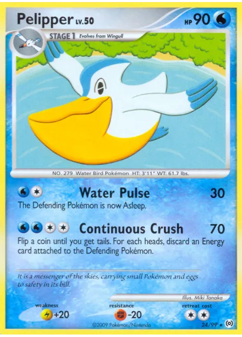 Pelipper - Reverse Holo