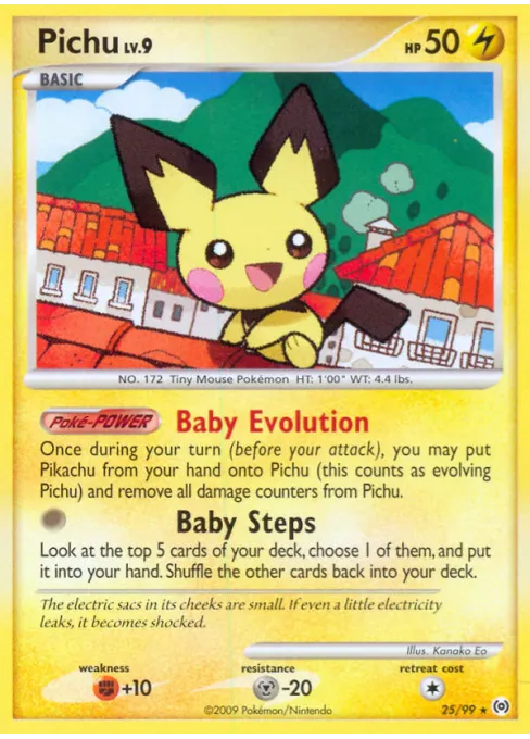 Pichu - Reverse Holo