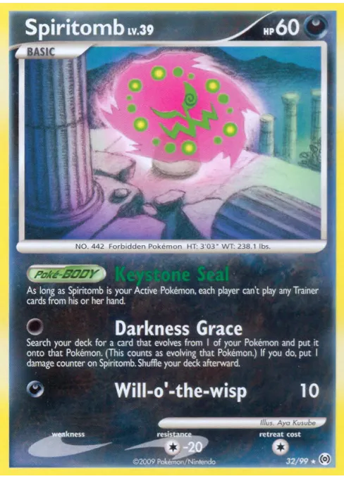 Spiritomb - Reverse Holo
