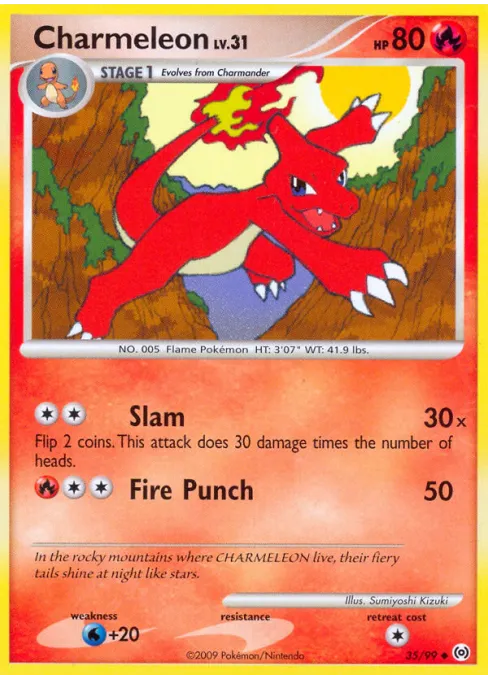 Charmeleon - Reverse Holo