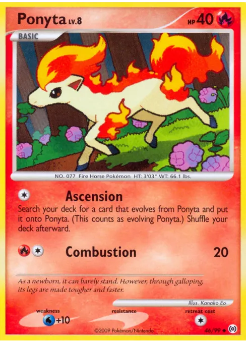Ponyta - Reverse Holo