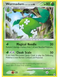 Wormadam Plant Cloak - Reverse Holo