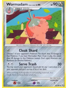 Wormadam Trash Cloak - Reverse Holo