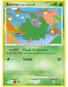 Burmy Plant Cloak - Reverse Holo