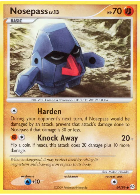 Nosepass - Reverse Holo