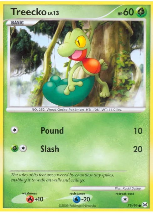 Treecko - Reverse Holo
