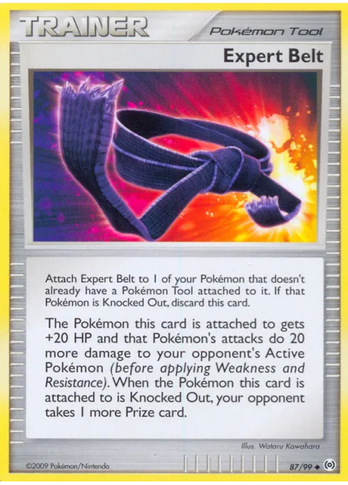 Expert Belt - Reverse Holo