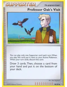 Professor Oak's Visit - Reverse Holo