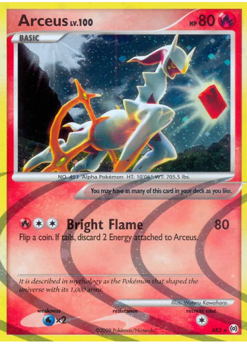 Arceus - Reverse Holo